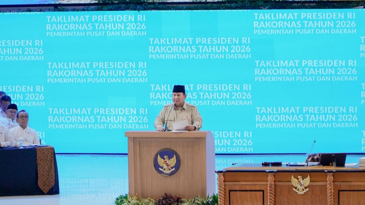 Bupati Bengkalis Hadiri Rakornas Bersama Pemerintah Pusat dan Daerah, Presiden Prabowo Tekankan Kerja Nyata dan Keberpihakan pada Rakyat