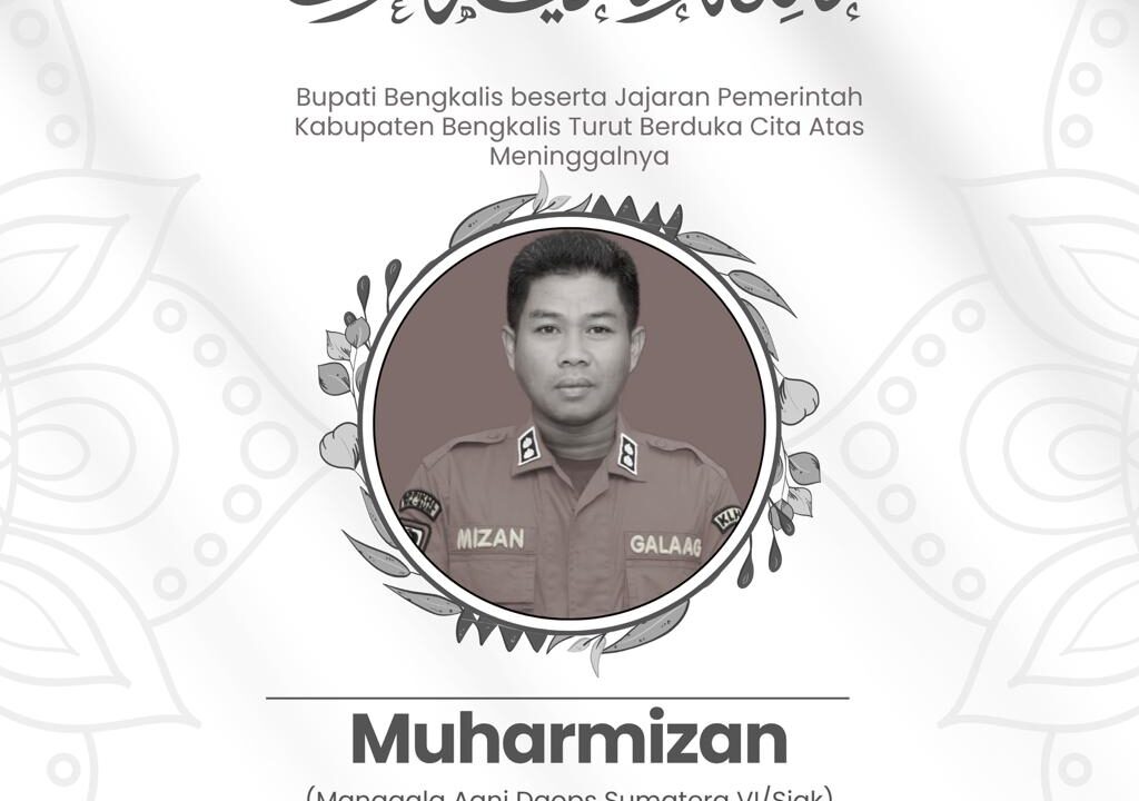 Bupati Bengkalis Sampaikan Duka Mendalam atas Gugurnya Pejuang Karhutla di Medan Tugas