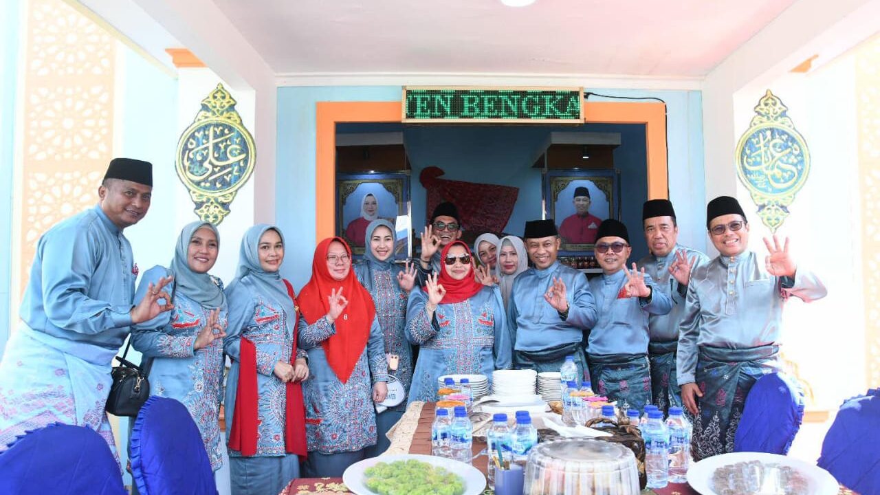 Bawakan Ornamen Wisma Sri Mahkota, Stand Bazar Bengkalis Jadi Perhatian di MTQ Riau 2026