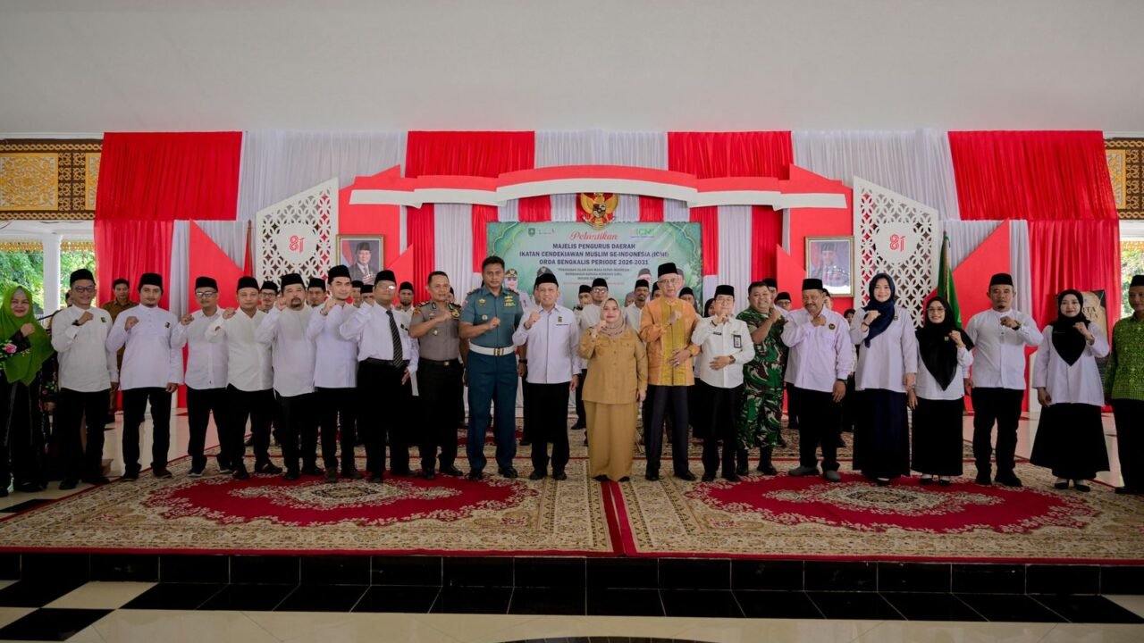 Resmi Dilantik, Rinto Siapkan ICMI Bengkalis Jadi Mitra Strategis Pemerintah